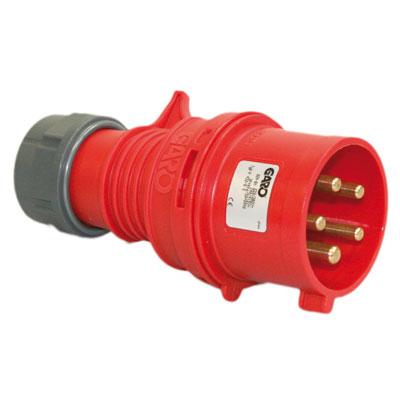 [FV 416-6 S] Plug 16A, 380V (male) Phase Inverter