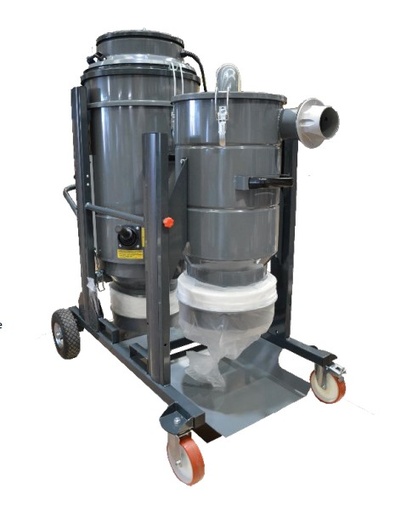 Delfin DM3 PSR Industrial Vacuum Cleaner with Integrated Cyclone