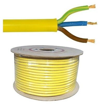 Cable Artic Flex Yellow PVC 3x2.5-4sq mm (110V)